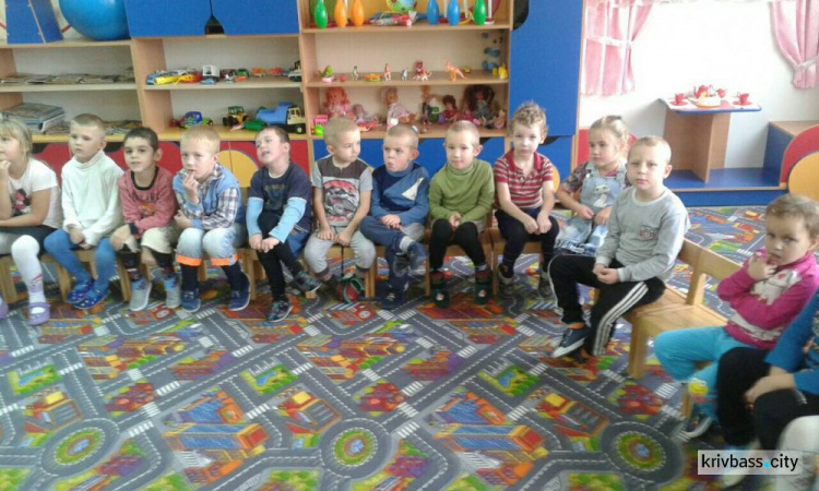 Спасатели посетили дошкольников Криворожского района (ФОТО)