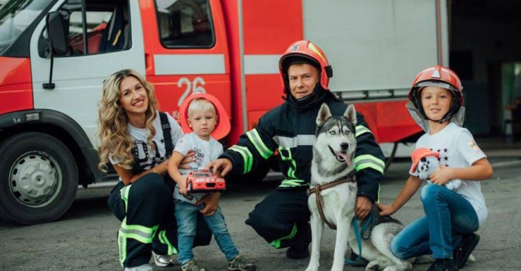Семья спасателя из Кривого Рога победила в областном фотоконкурсе среди сотрудников ГСЧС (ФОТО)