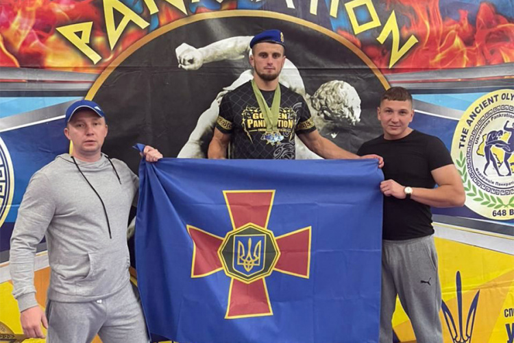 Нацгвардієць став чемпіоном України з панкратіону