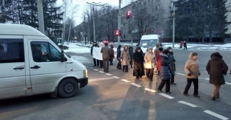 В Кривом Роге за блокировку дорог протестующим могут дать до 3 лет тюрьмы