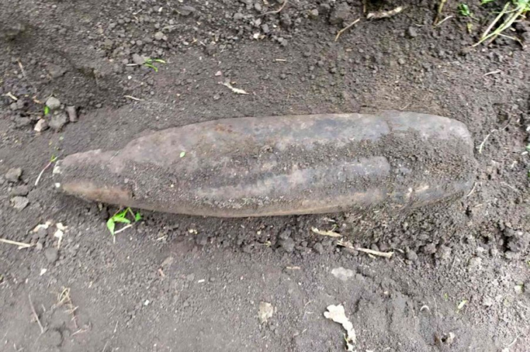 Прогулка с сюрпризом: недалеко от Кривого Рога женщина обнаружила боеприпас (фото)