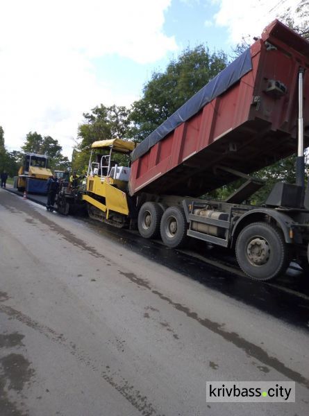 На какой стадии ремонт межобластной автотрассы  Днепр–Николаев через Кривой Рог (ФОТО)