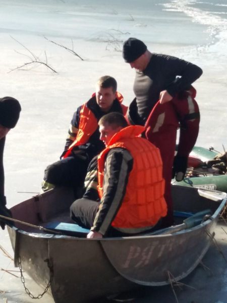 В Кривом Роге тонкий лед унес жизнь рыбака (фото)
