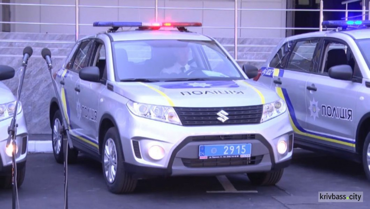 Полицейские Кривого Рога получили три новеньких внедорожника (ФОТО)
