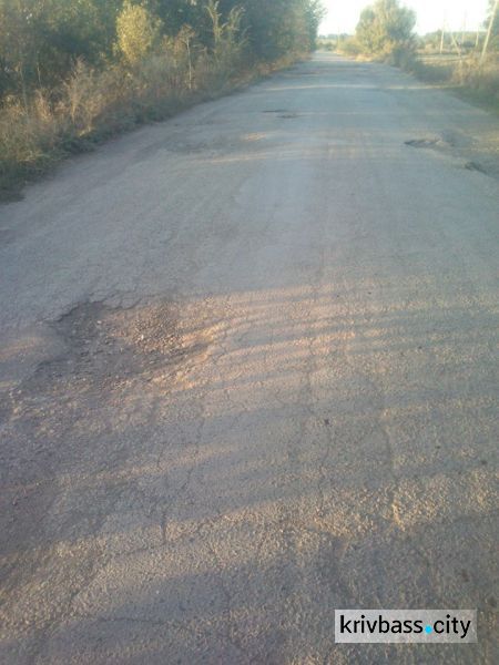 Яма на яме: поможет ли обращение криворожанина отремонтировать дорогу в районе села Лозоватка (ФОТОФАКТ)