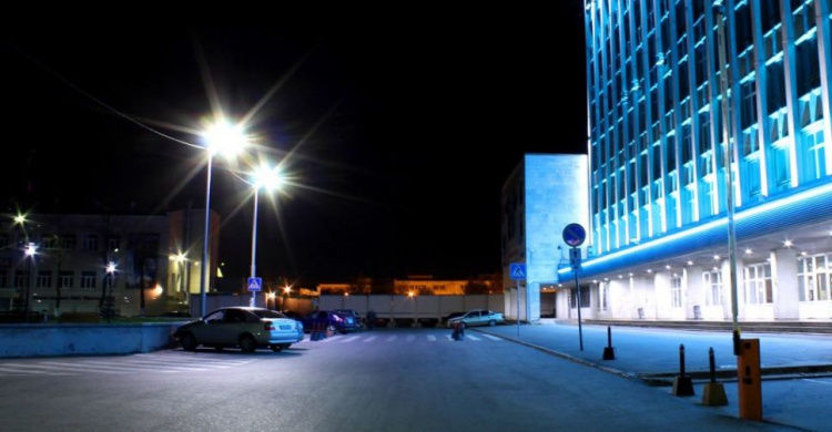 Более ста улиц будет освещено светодиодными светильниками в Кривом Роге в этом году