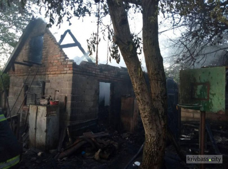 Огонь в Кривом Роге повредил несколько нежилых помещений (ФОТО)