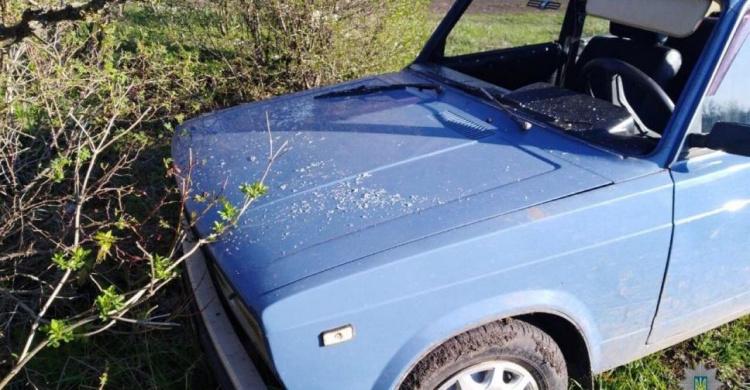 Криворожские патрульные обнаружили подозрительное авто, которое оказалось в угоне (фото)