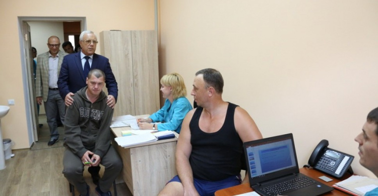 В Кривом Роге Центр реабилитации участников АТО принял первых пациентов (ФОТО)