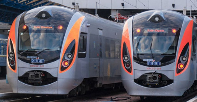 Поезд "Интерсити" Киев-Кривой Рог приостановит движение на две недели