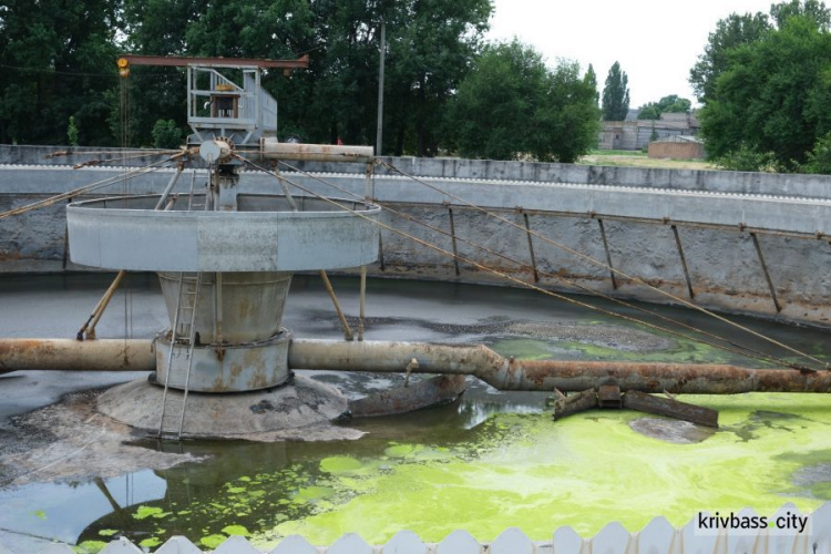 8 000 тонн отходов накапливается ежегодно на очистных сооружениях Кривбассводоканала