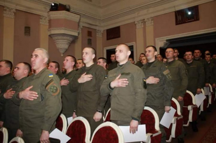 В Кривом Роге отпраздновали День Национальной гвардии (ФОТО)