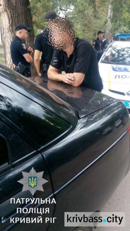 Патрульные Кривого Рога задержали пьяного водителя без водительского удостоверения (ФОТО)