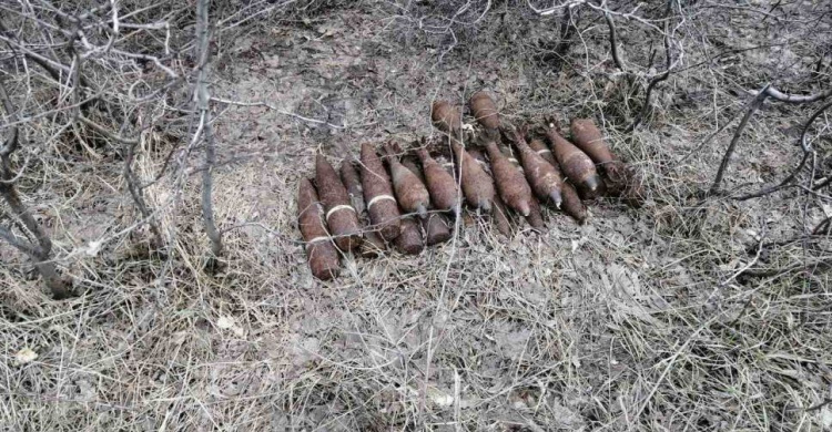 Под Кривым Рогом уничтожены более двух десятков боеприпасов