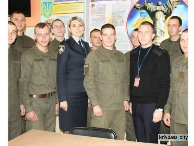 Криворожские полицейские "завербовали" военнослужащих (ФОТО)