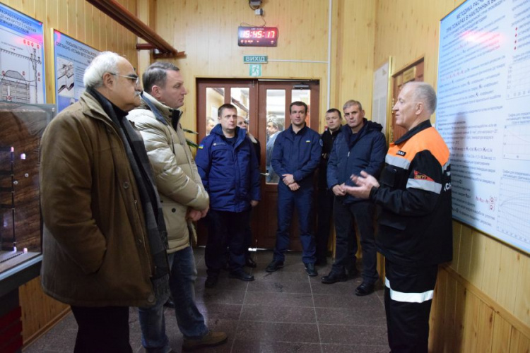 Вивчити досвід гірничорятувальників з Кривого Рогу приїхала грузинська делегація (фото)