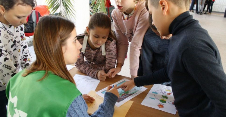 В Кривом Роге стартовала экологическая образовательная программа для детей и родителей Green League