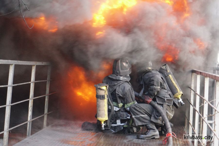 Под Кривым Рогом - крупный пожар на пластиковом заводе, очаг локализован (фото, видео)