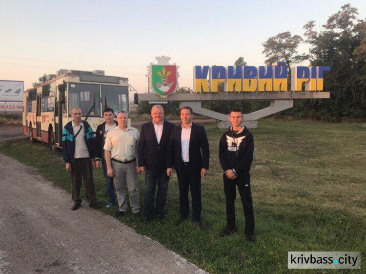Гибридный троллейбус из Кривого Рога добрался до Житомира (ФОТО+ВИДЕО)