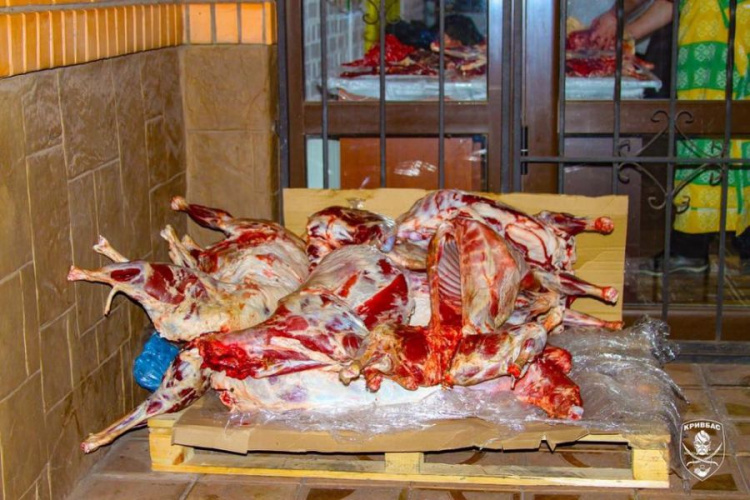 Фермеры Криворожского района  устроили мясной праздник семьям пленных, погибших и без вести пропавших бойцов (ФОТО)