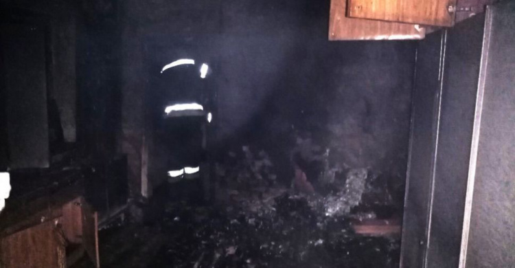 В Кривом Роге во время пожара в частном доме погиб мужчина