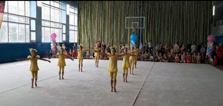 В Кривом Роге проходит чемпионат города по художественной гимнастике (фото)