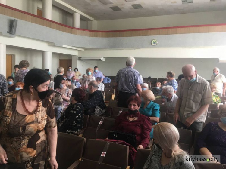 Громадська організація ветеранів Саксаганського району провела позачергові збори