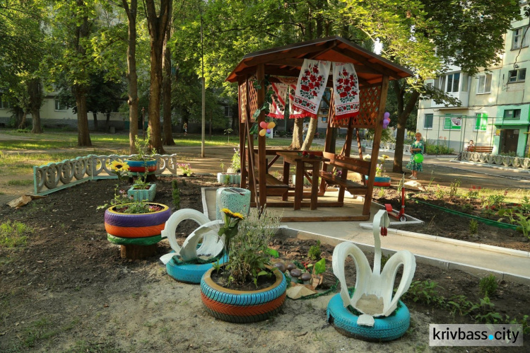 «Зеленый центр Метинвест» выделит 4,5 млн гривен на благоустройство дворов криворожан (ФОТО)