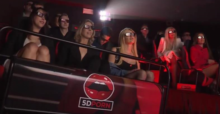 В Амстердаме открыли 5D-кинотеатр с порнофильмами (ВИДЕО)