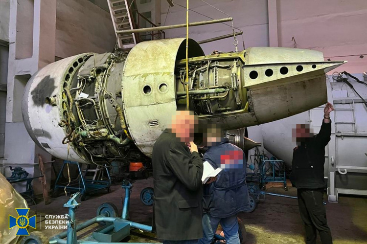 На Дніпропетровщині СБУ заблокувала незаконний експорт двигунів військово-транспортних літаків до Ірану