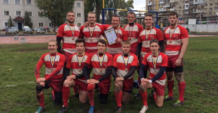 Регбисты из Кривого Рога стали бронзовыми призёрами Кубка Украины (ФОТО)