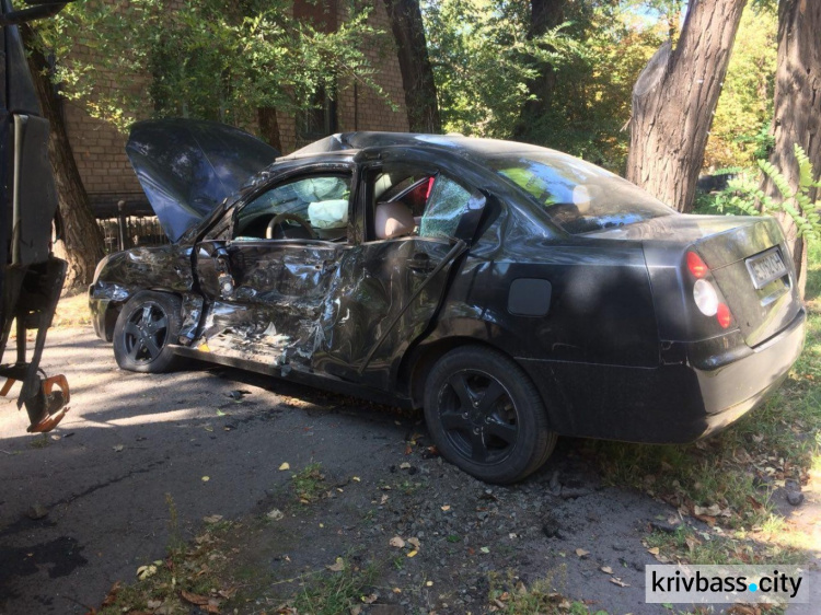 Из-за аварии с грузовиком в Кривом Роге пострадал водитель иномарки (ФОТО)