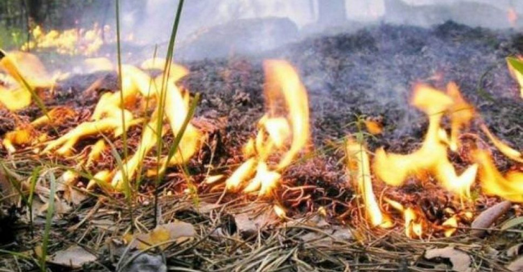 В Днепропетровской области объявлена чрезвычайная пожарная опасность