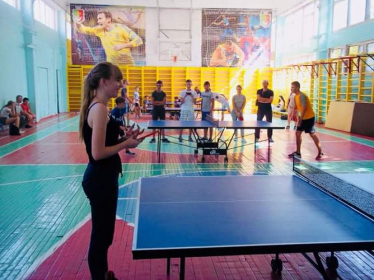 В Долгинцевском районе Кривого Рога "сразились" на первенство района в настольном теннисе(ФОТО)