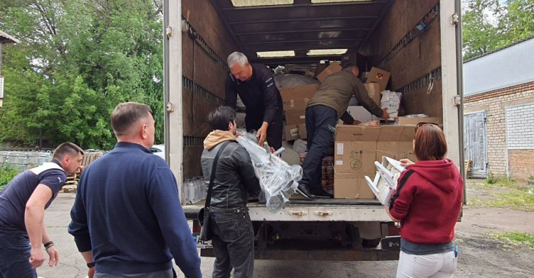 До Криворізького району надійшла чергова партія гуманітарної допомоги від вінничан