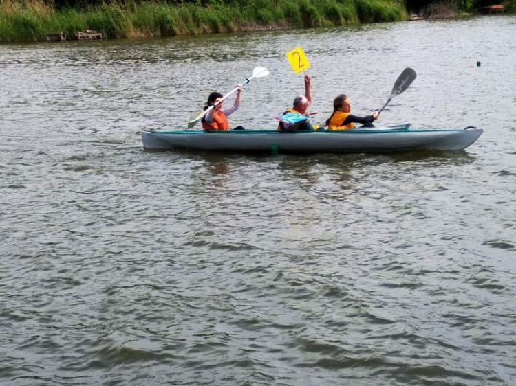 Юные криворожане приняли участие в общегородских соревнованиях по технике водного туризма (фото)