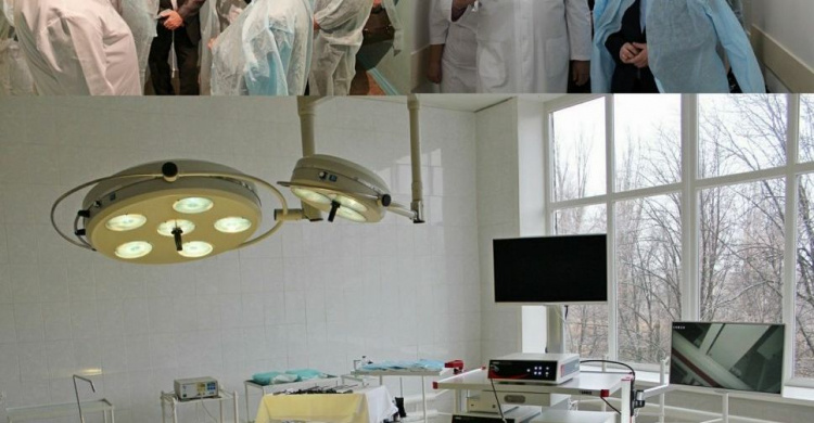 Уникальное медицинское оборудование передано в одну из больниц Кривого Рога