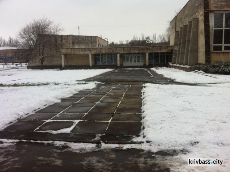 Учебные заведения Кривого Рога вышли на расчистку снега (ФОТОФАКТ)