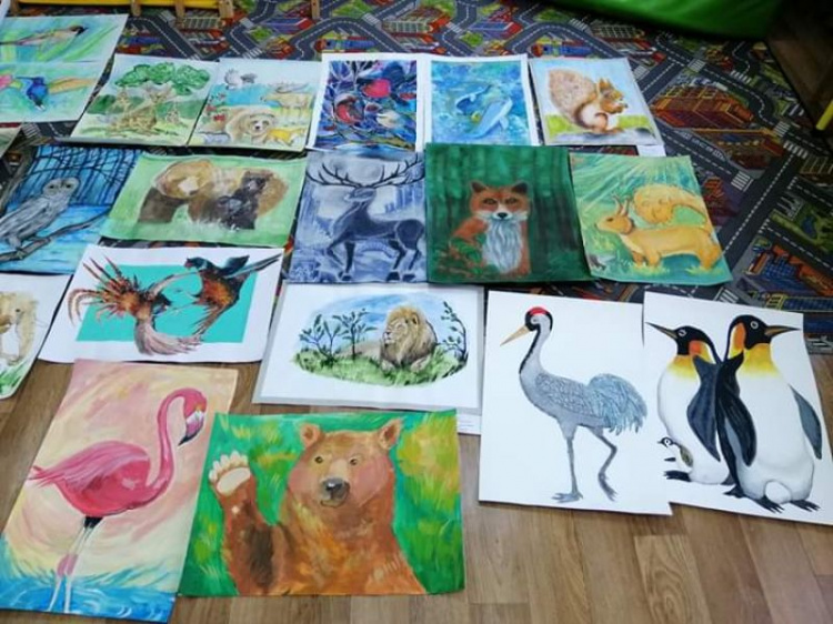 Лучшие работы криворожских художников прошли первый этап Всеукраинского конкурса "Зоологическая галерея" (фото)