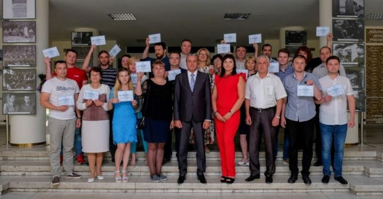Представители объединенных общин Криворожского района прошли курсы по е-демократии
