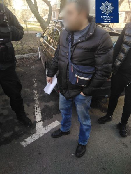 Фото патрульной полиции Киева