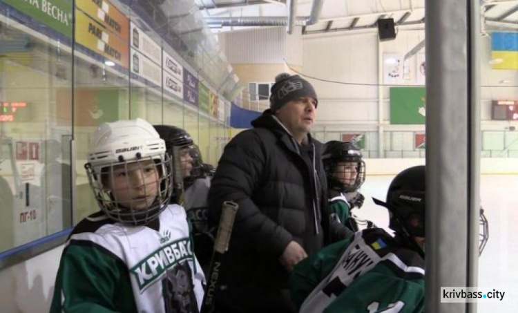Детский хоккей: команда Кривого Рога завоевала «серебро» на открытом турнире (ФОТО)