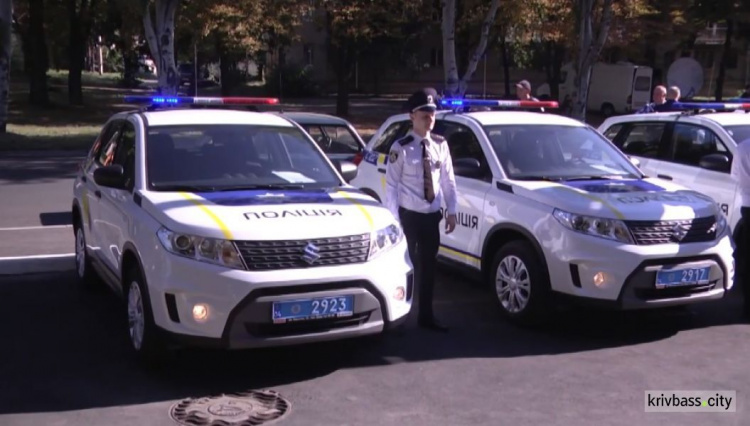 Полицейские Кривого Рога получили три новеньких внедорожника (ФОТО)