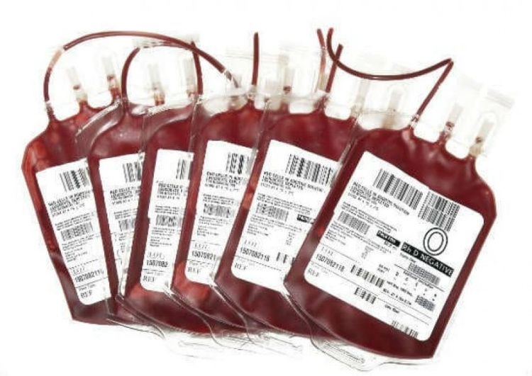 У криворізькому банку крові створено запаси за усіма групами