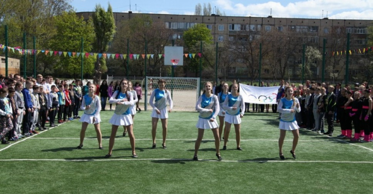 В школе-лицее № 35 Кривого Рога состоялось открытие современного спортивного комплекса (ФОТО)