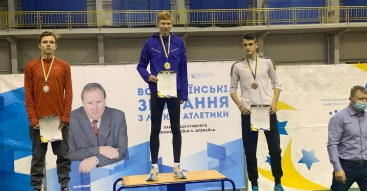 Криворізький спортсмен став переможцем та призером на Всеукраїнських змаганнях з легкої атлетики
