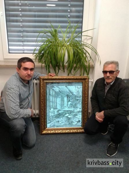 Мастер из Кривого Рога представил уникальные картины в Германии (ФОТО)