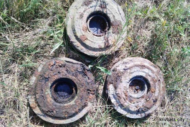 Во время рыбалки на Ингульце мужчина нашёл 3 противотанковых мины