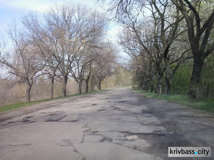 Дорога на Ингулец превратилась в сплошную колдобину через год после ремонта (ФОТО)