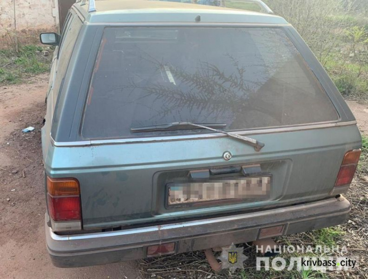 Житель Кривого Рога вырезал металл и пытался его увезти на автомобиле